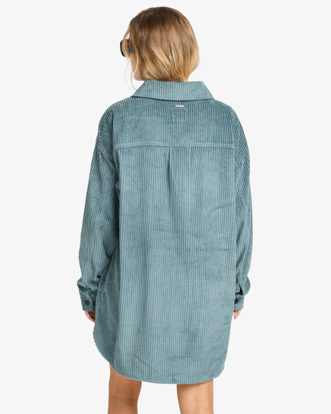 Billabong Women's Winter Ocean Shirt Dress Slate Blue EBJWD00149-SLB - Image 3