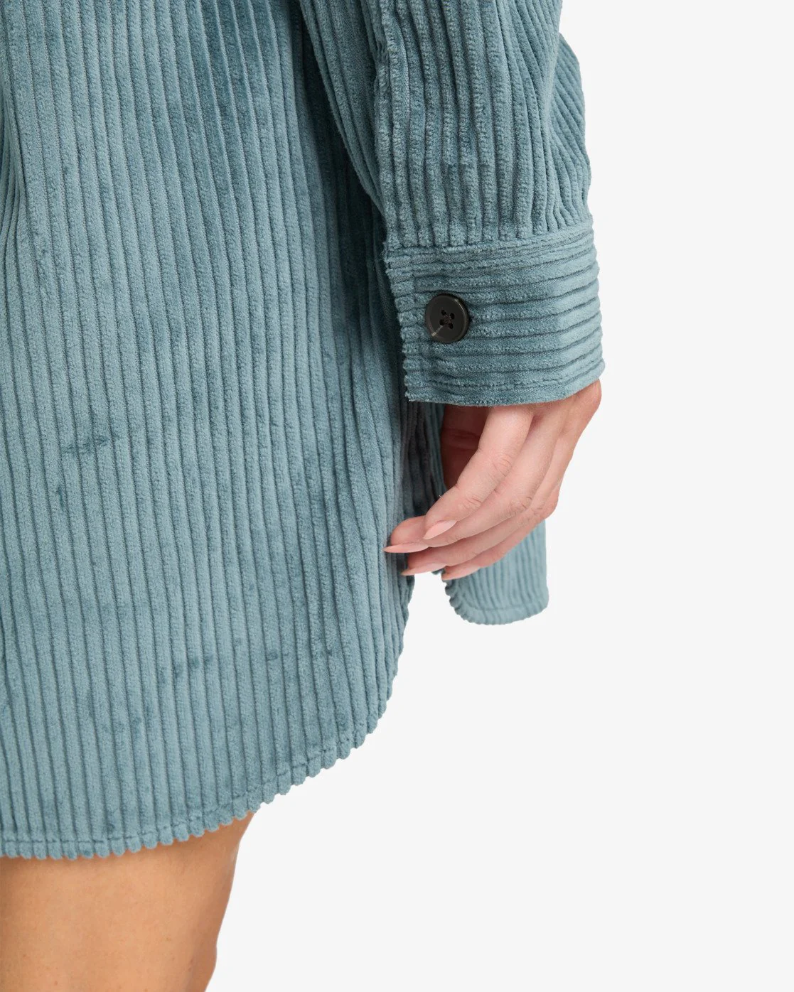 Billabong Women's Winter Ocean Shirt Dress Slate Blue EBJWD00149-SLB - Image 6