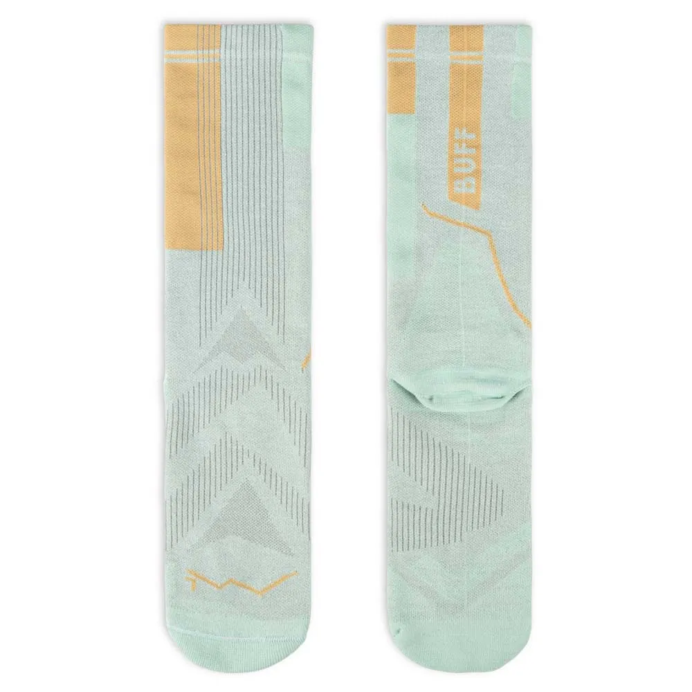 Buff Unisex CoolNet™ Crew Socks Seagrove Green 137789.826 - Image 3