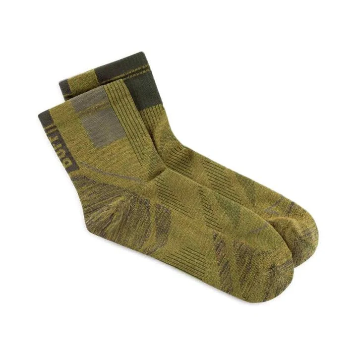 Buff Unisex CoolNet™ Quarter Socks Khaki 137788.854 - Image 2