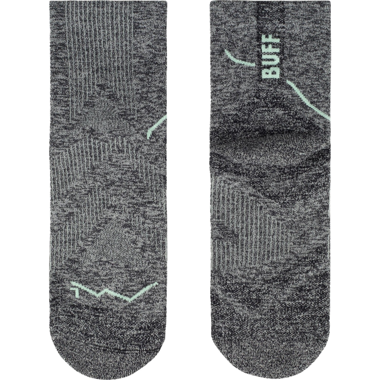 Buff Unisex DryFlx® Quarter Socks Light Grey 137790.933 - Image 3
