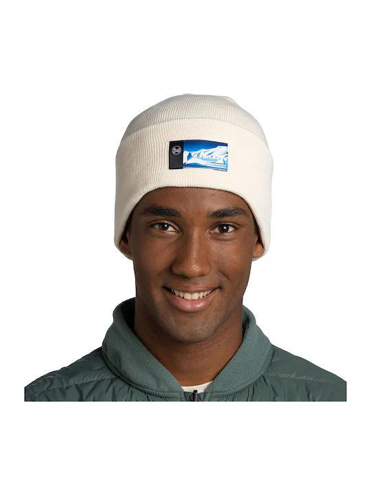 Buff Unisex Knitted Beanie Lilon Gem Crystal Grey 136676.008.10.00 - Image 3