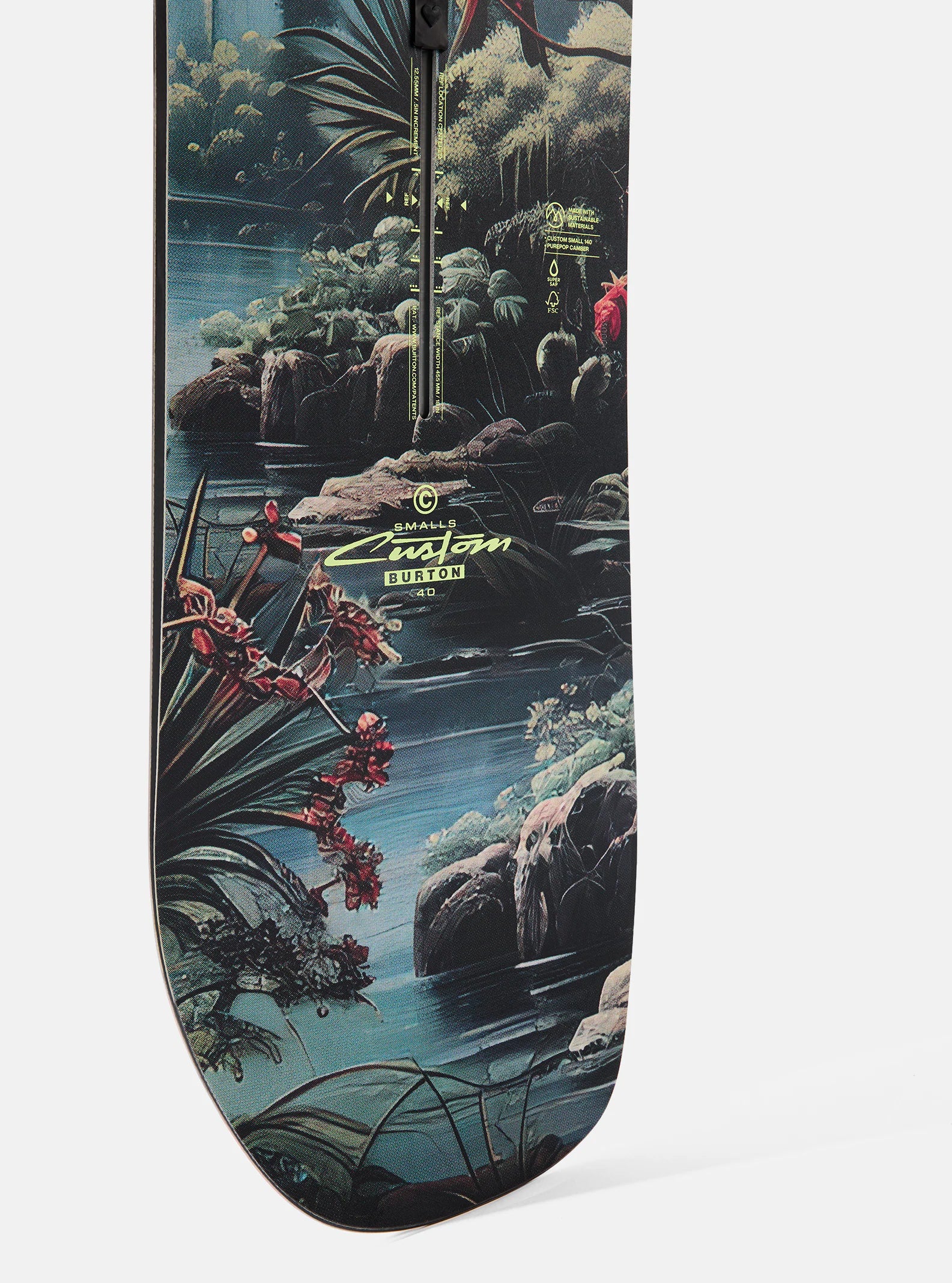 Burton Kids' Custom Smalls Camber 145 Snowboard 2019517A03RG145 - Image 4