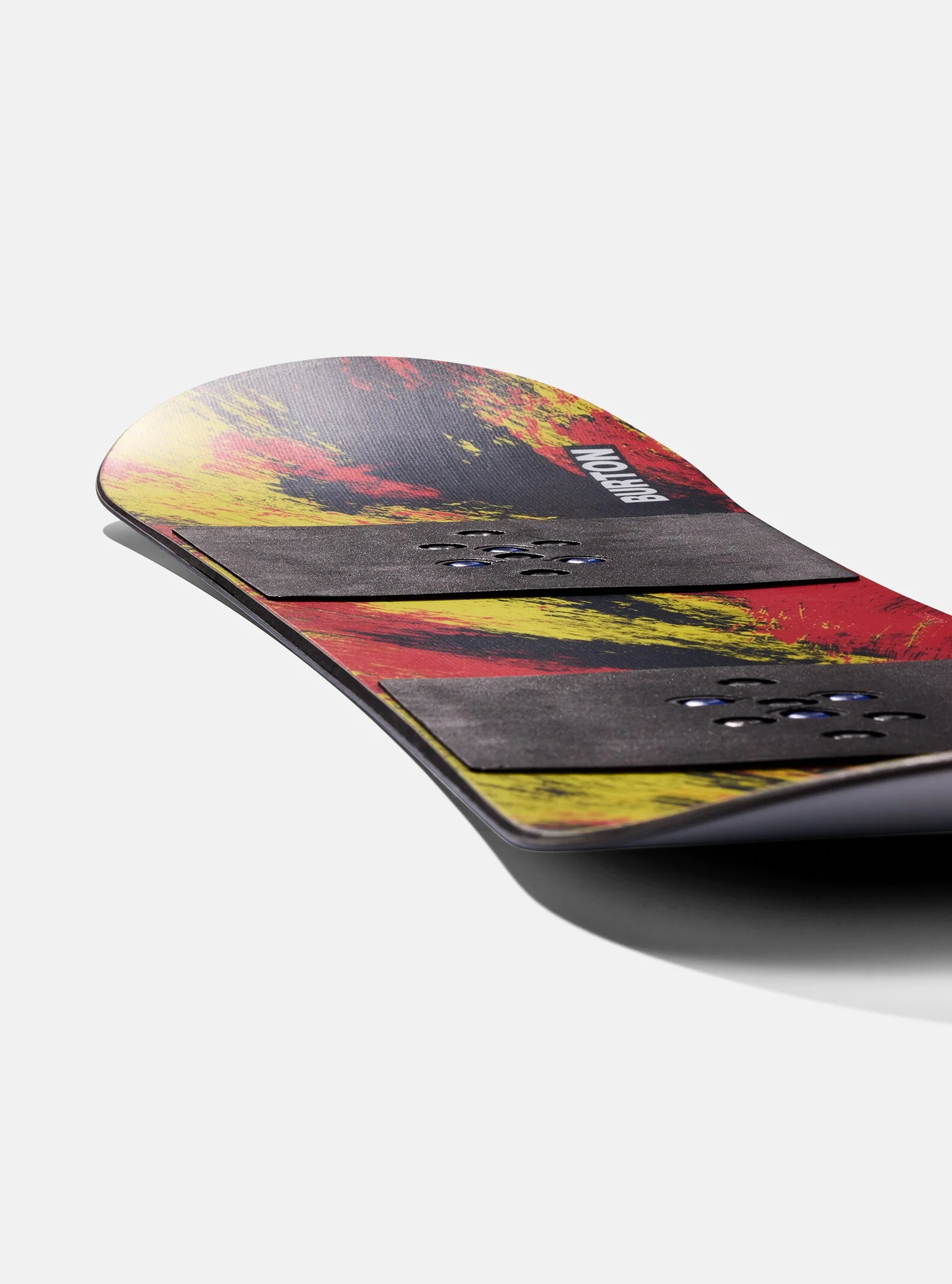 Burton Kids' Grom Flat Top 110 Snowboard Ketchup/Mustard 23599100961110 - Image 6