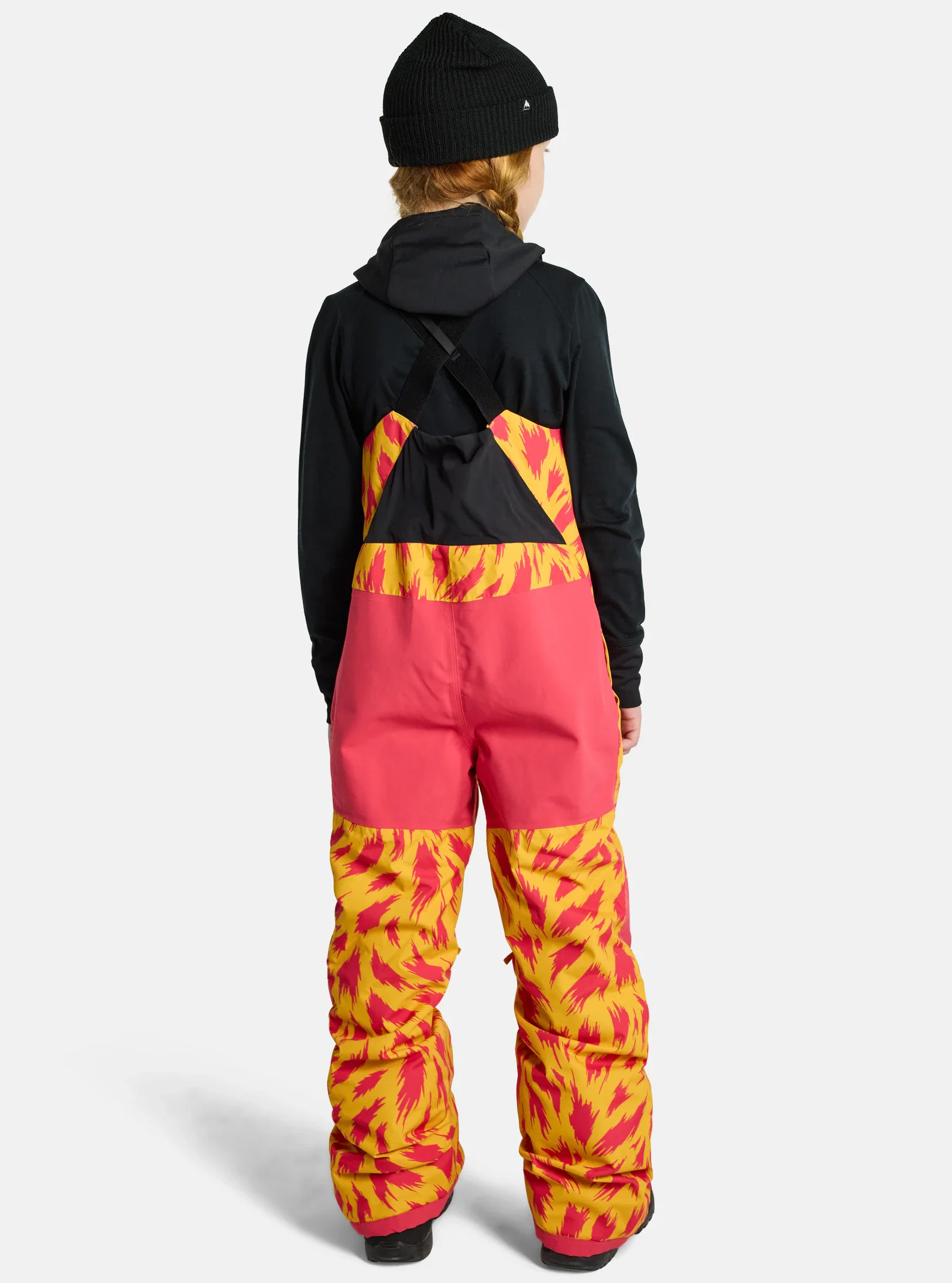 Burton Kids' Skylar 2L Bib Pants Fur Goldenrod 17150108963 - Image 3