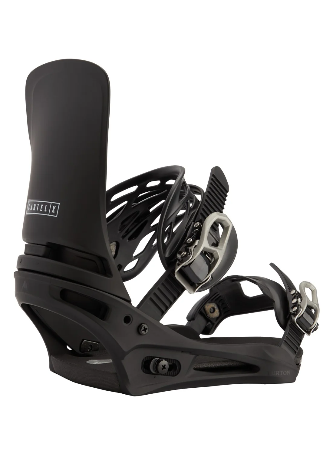 Burton Men's Cartel X Re:Flex Snowboard Bindings Black 2223010A02