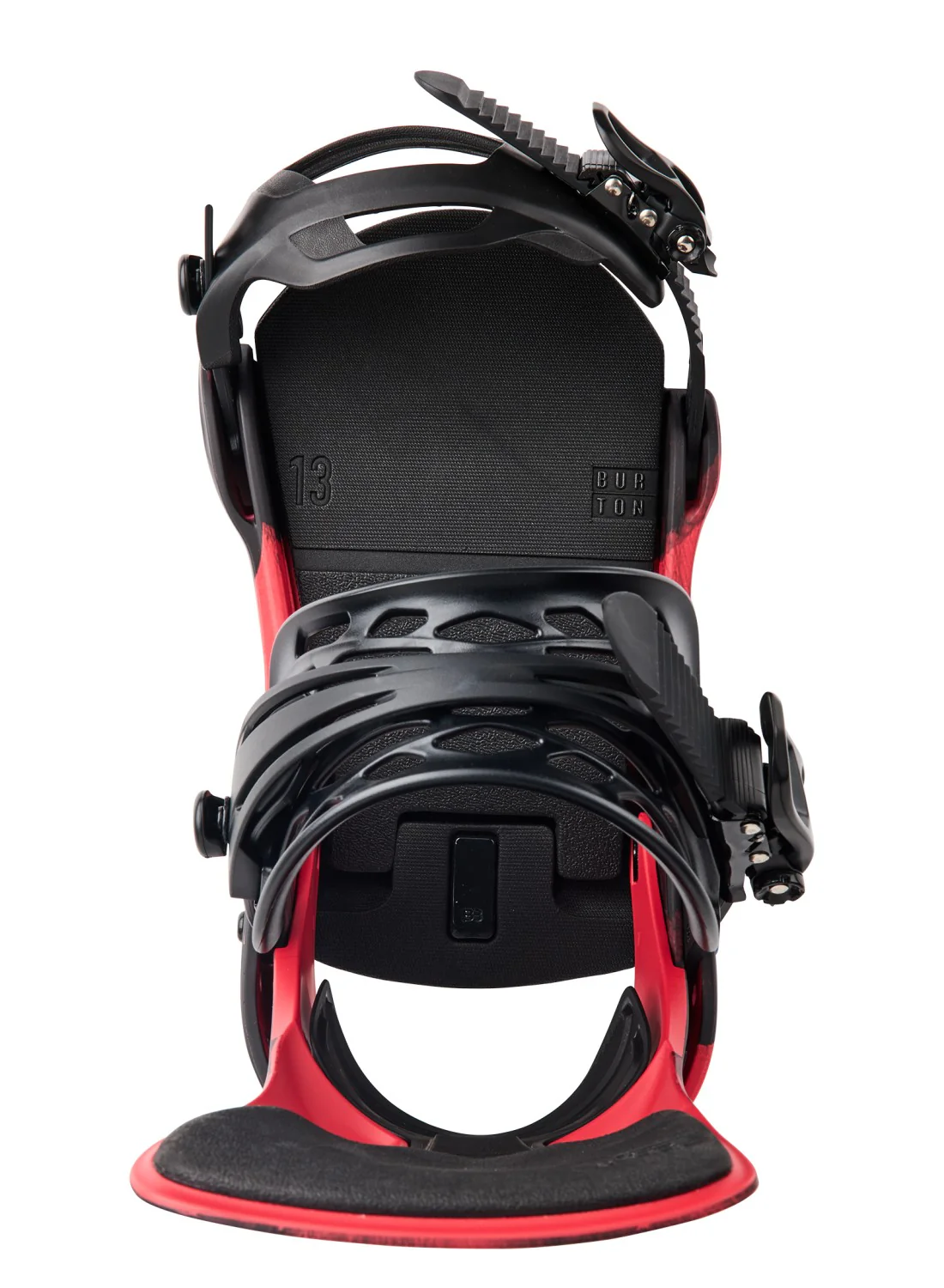 Burton Men's Cartel X Re:Flex Snowboard Bindings Black/Red 2223010I60 - Image 4