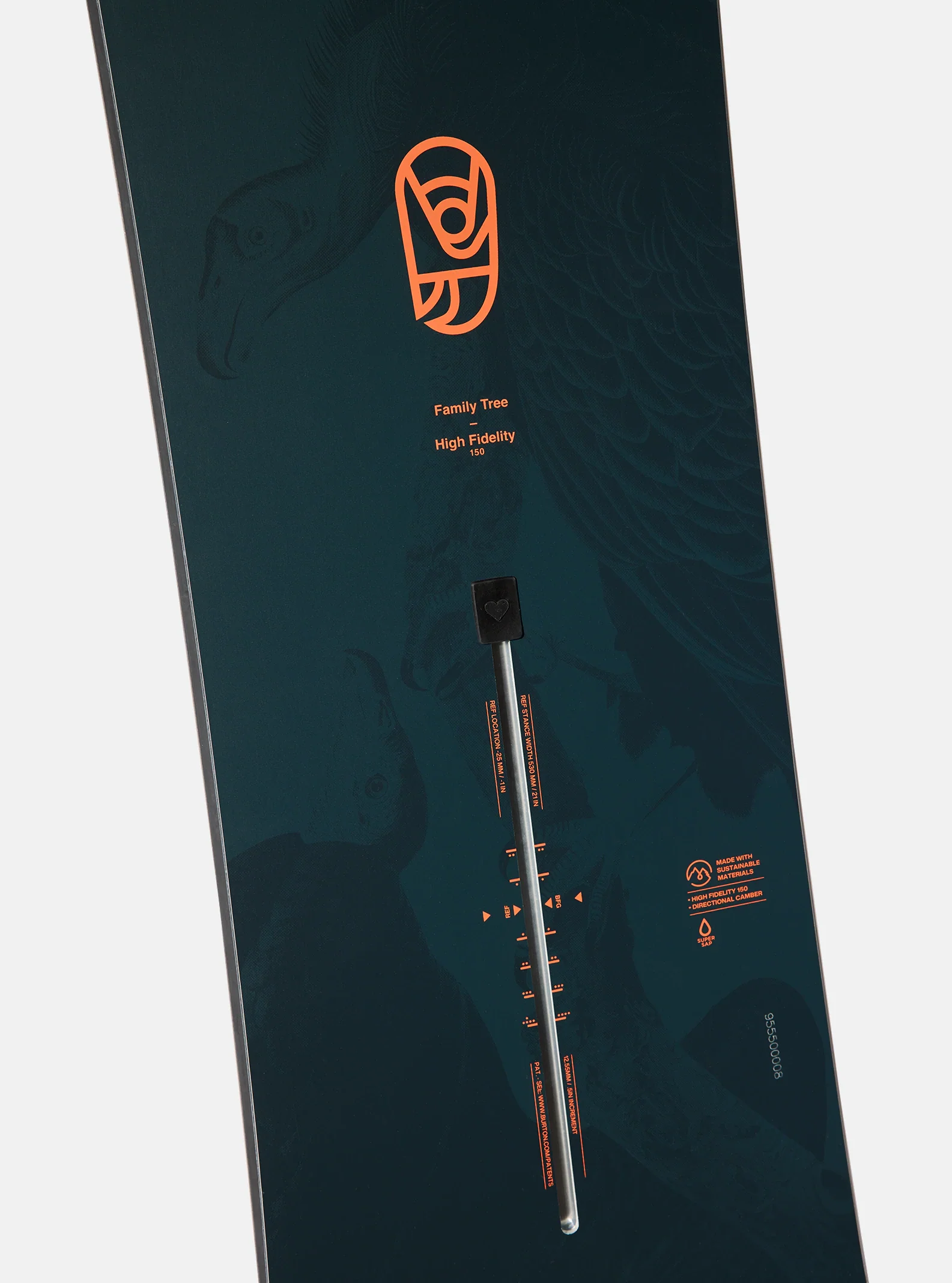Burton Men's Family Tree High Fidelity Camber 162 Snowboard 2437011A03RG162 - Image 6