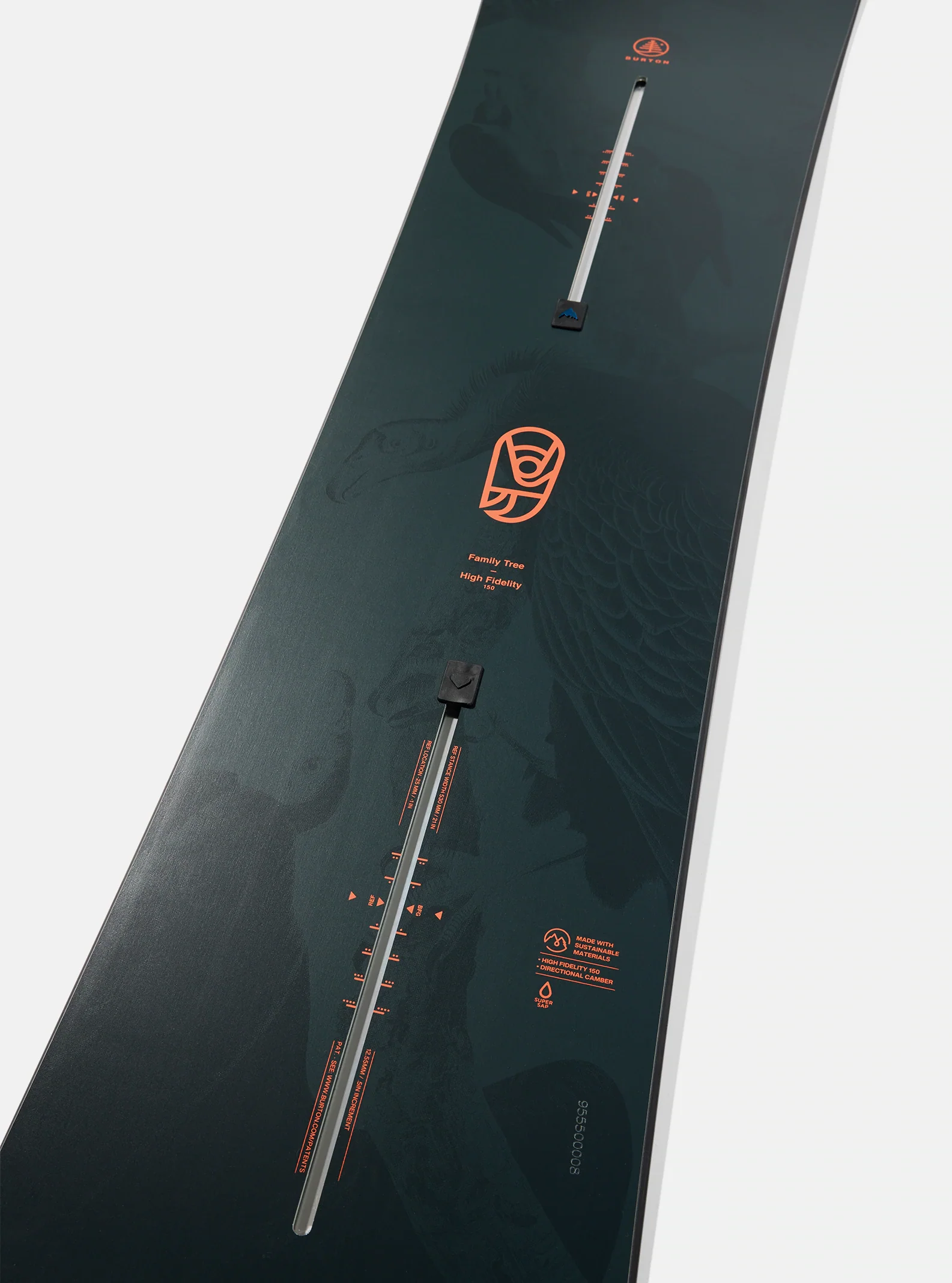 Burton Men's Family Tree High Fidelity Camber 162 Snowboard 2437011A03RG162 - Image 7