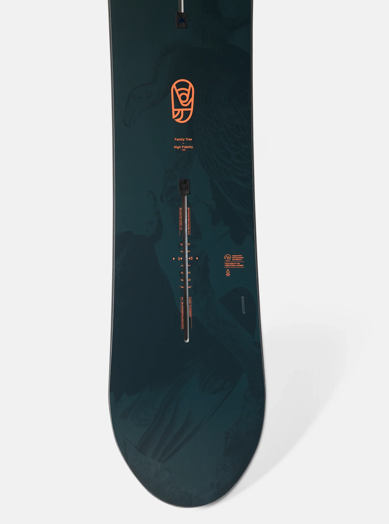 Burton Men's Family Tree High Fidelity Camber 162 Snowboard 2437011A03RG162 - Image 8