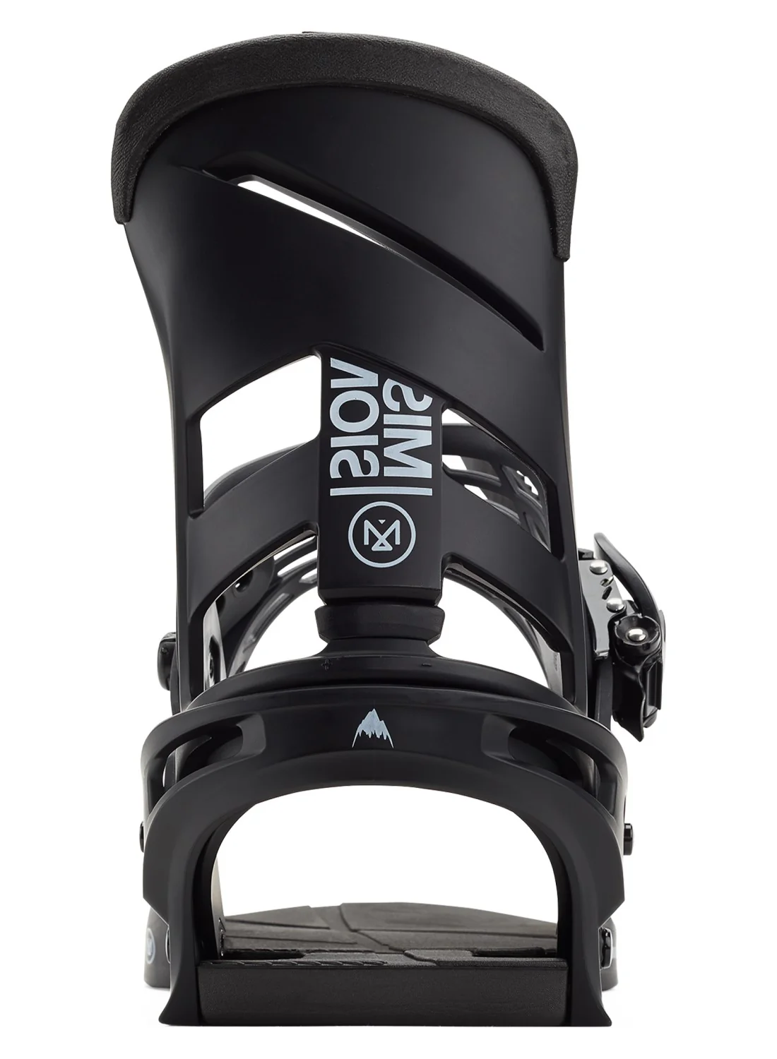 Burton Men's Mission Re:Flex Snowboard Bindings Black 1054617A02 - Image 3