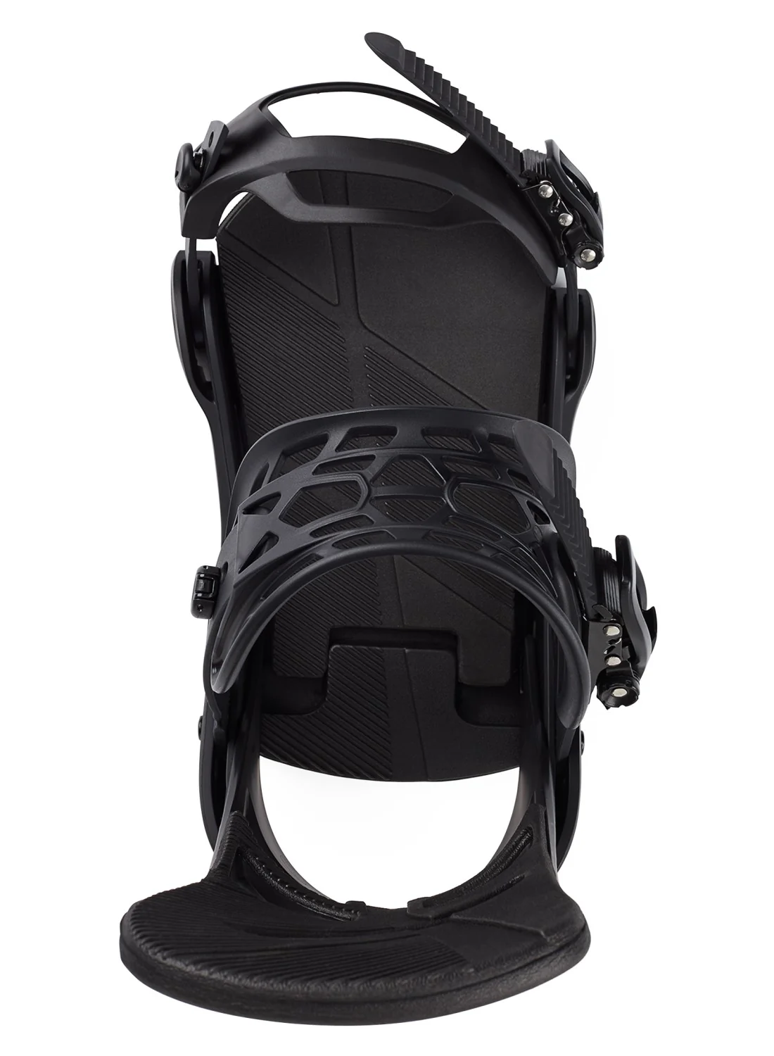 Burton Men's Mission Re:Flex Snowboard Bindings Black 1054617A02 - Image 4
