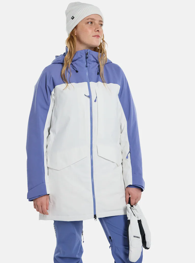 Burton Prowess 2.0 2L Jacket Slate Blue / Stout White 23828100400 - Image 6