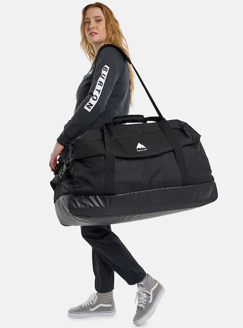 Burton Unisex Flight Attendant 90L Duffel Bag True Black 2348510000 - Image 2