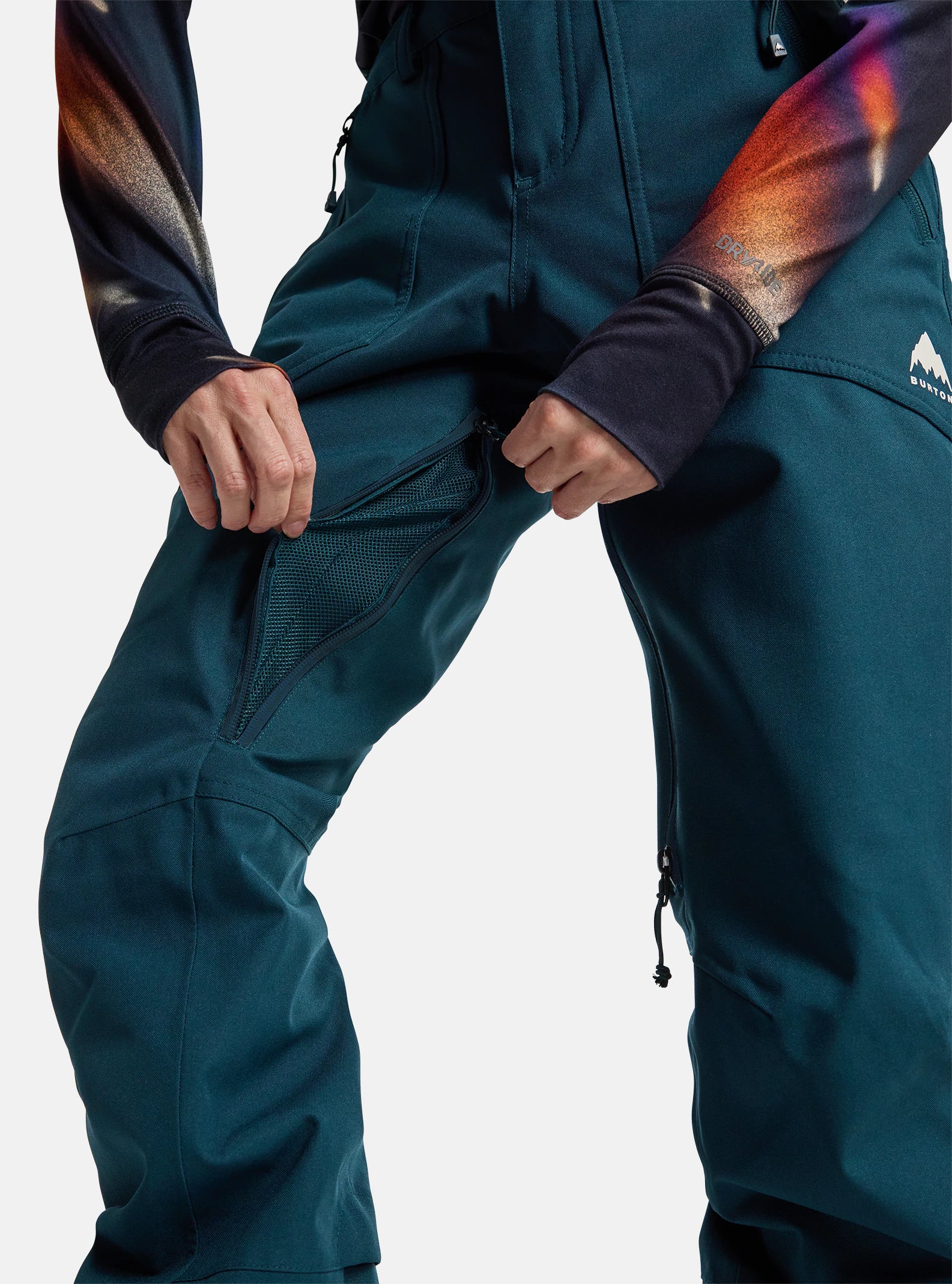 Burton Women's Vida 2L Stretch Pants Deep Emerald 15006109306 - Image 6