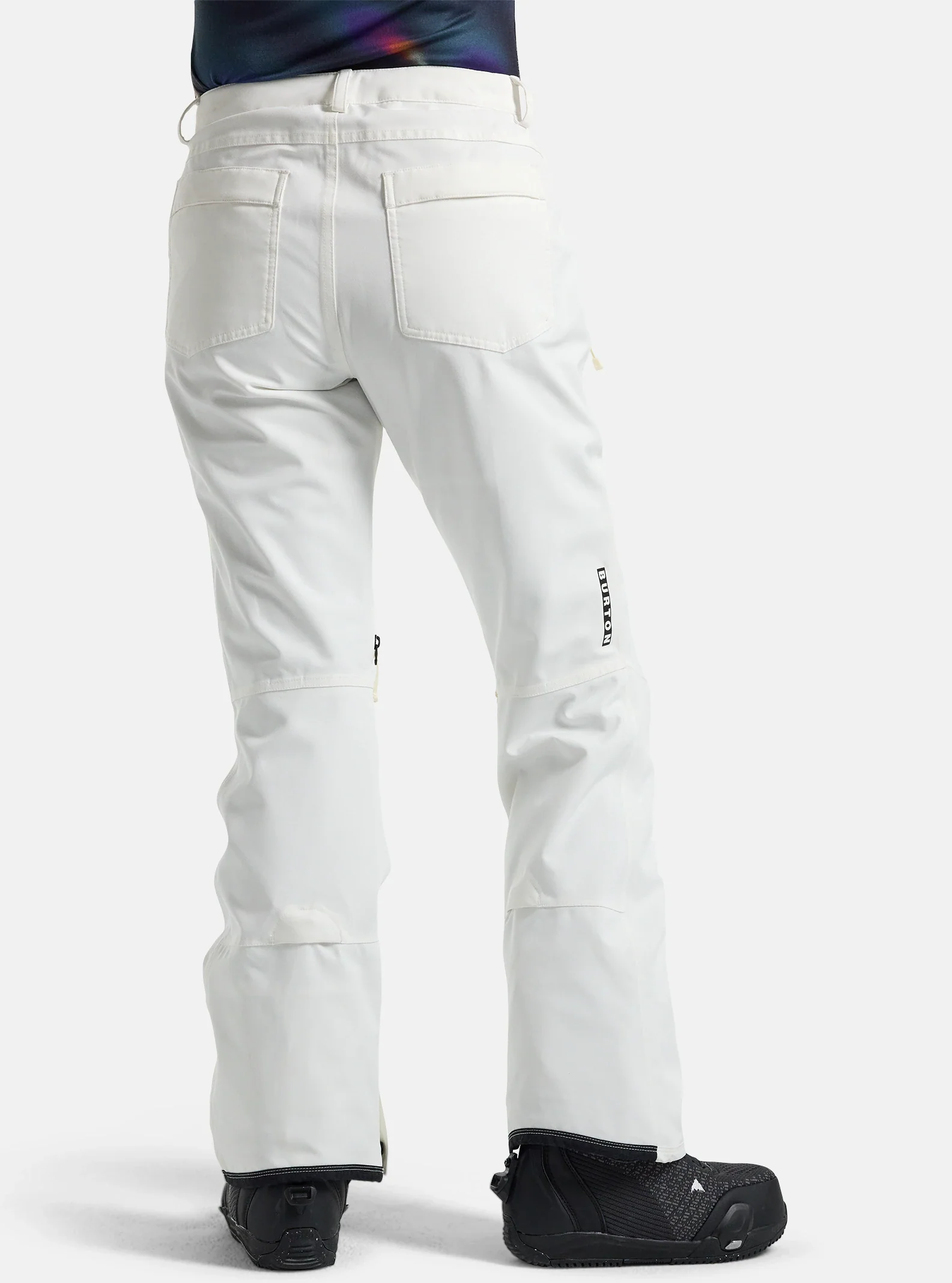 Burton Women's Vida 2L Stretch Pants Stout White 15006109100 - Image 3