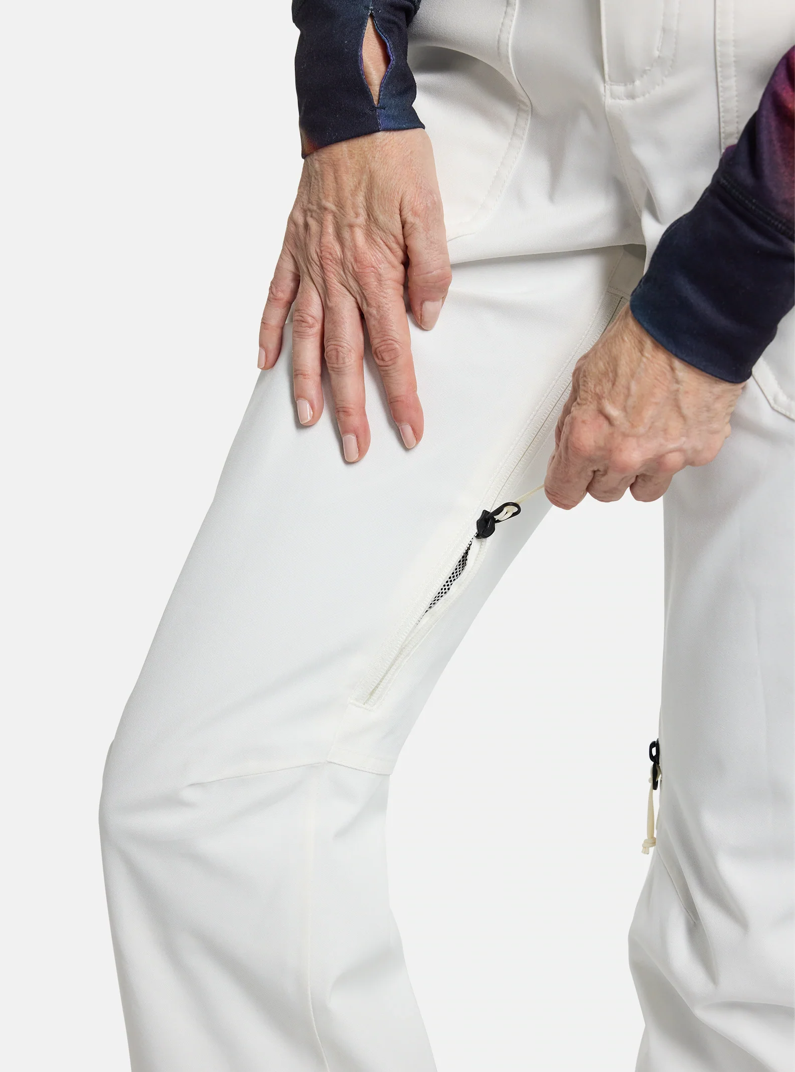 Burton Women's Vida 2L Stretch Pants Stout White 15006109100 - Image 6