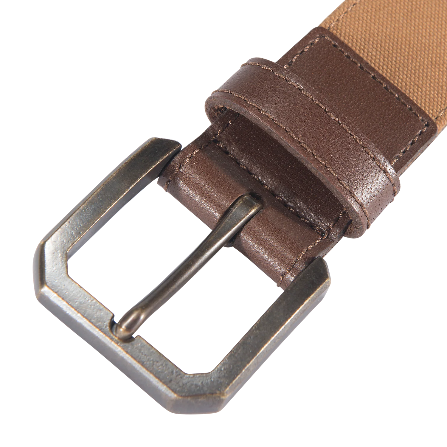 Carhartt Men's Canvas Duck Belt Brown 802611-211 - Image 4