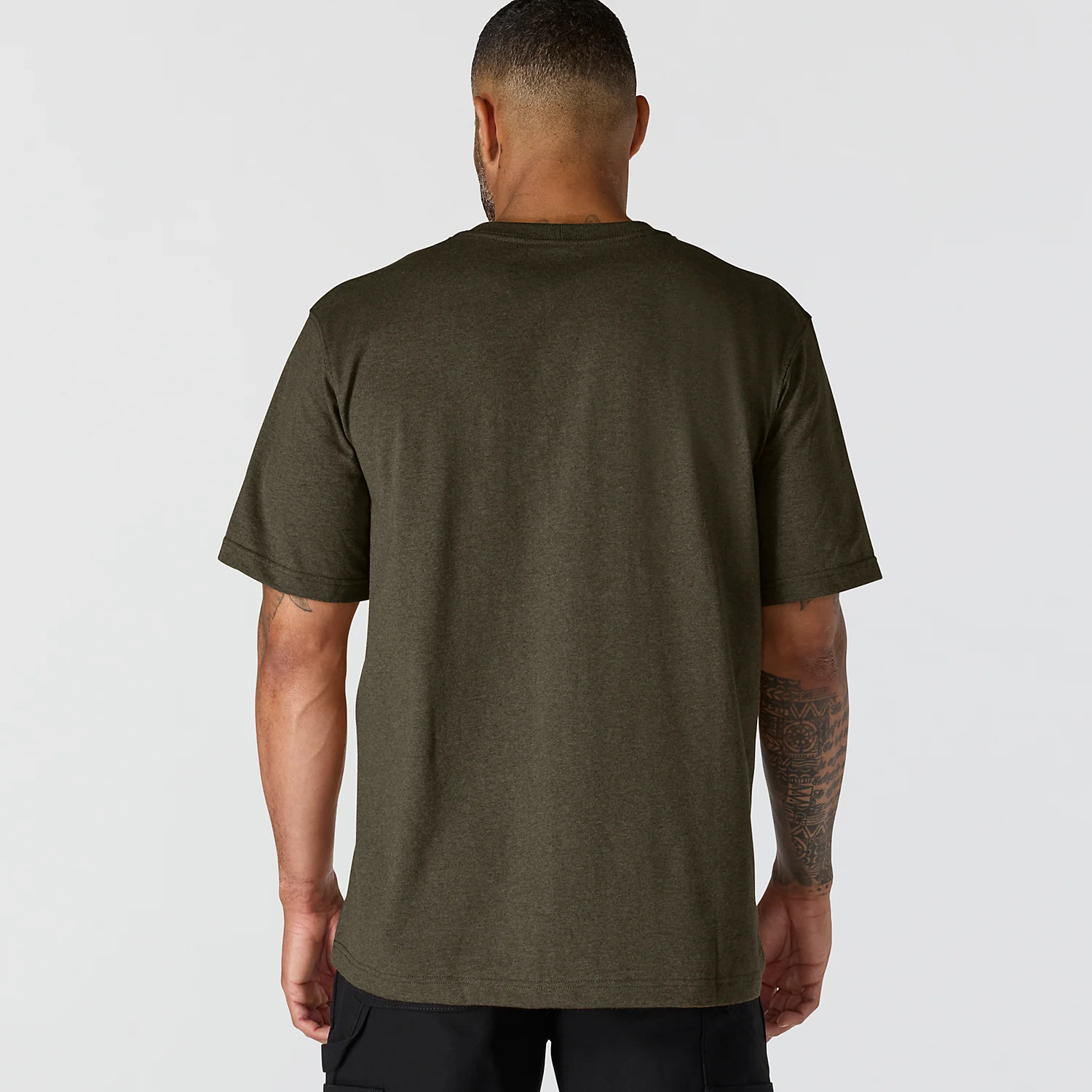 Carhartt Men's Dearborn Relaxed Pocket T-Shirt Burnished Logs Heather 103296-GO5 - Image 2