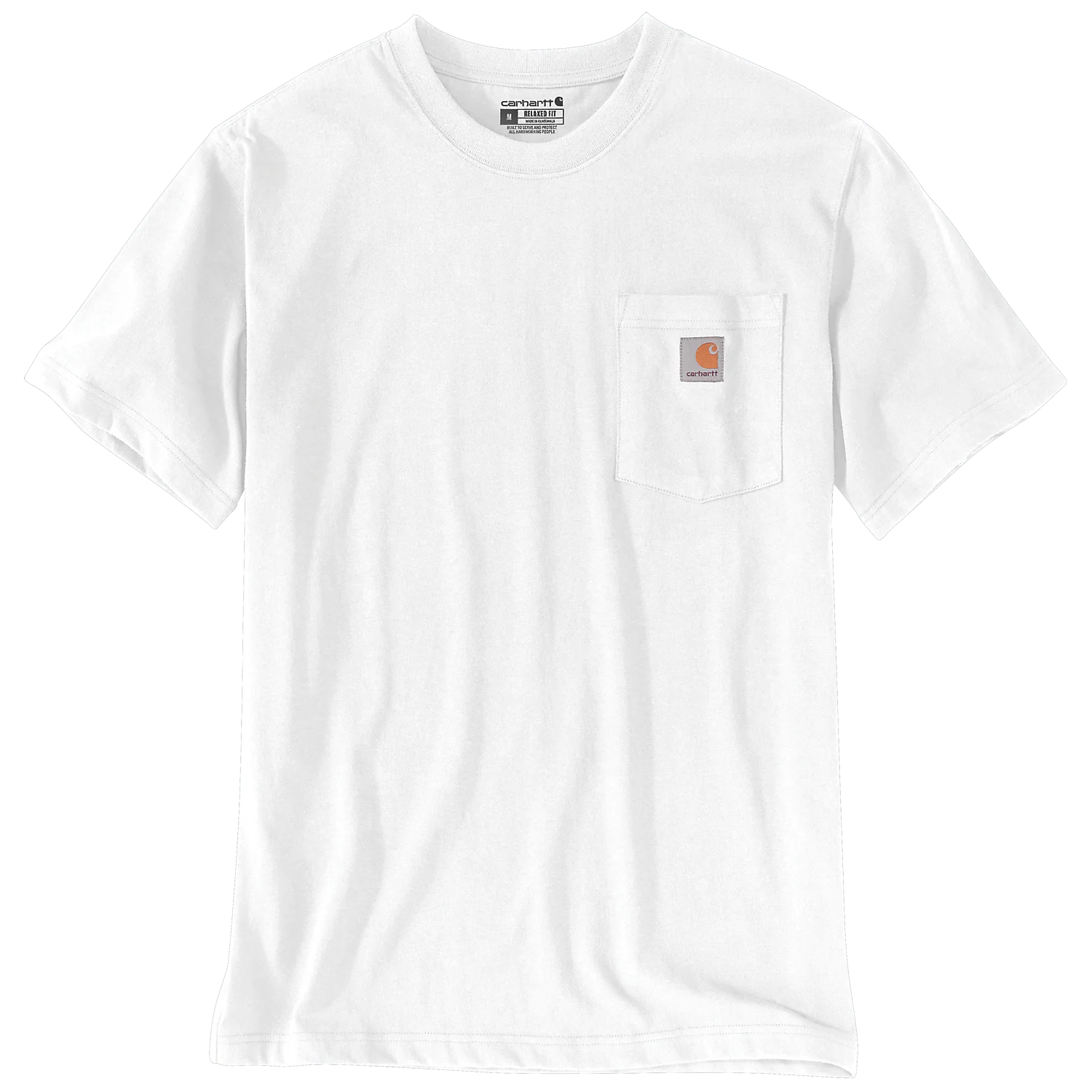 Carhartt Men's Dearborn Relaxed Pocket T-Shirt White 103296-WHT