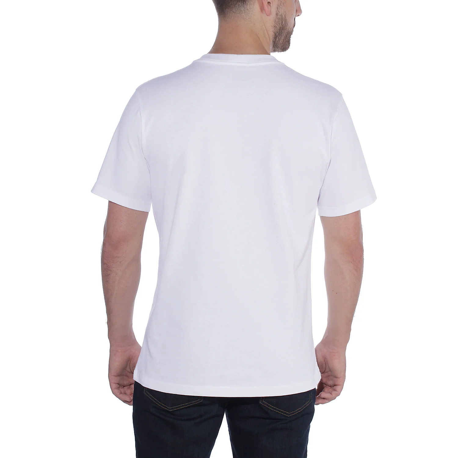 Carhartt Men's Dearborn Relaxed T-Shirt White 104264-WHT - Image 2