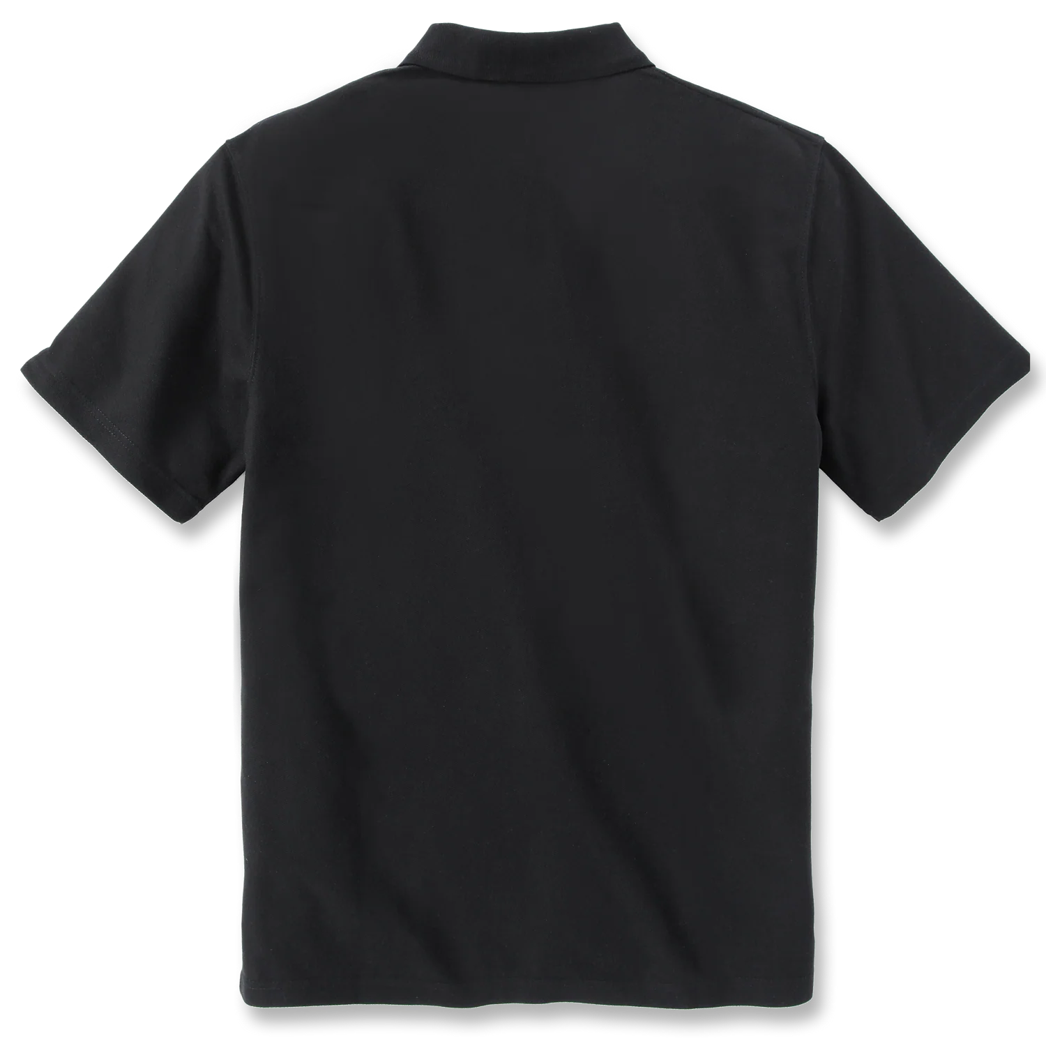 Carhartt Men's Loose Fit Midweight Pocket Polo T-Shirt Black 106685-BLK - Image 3