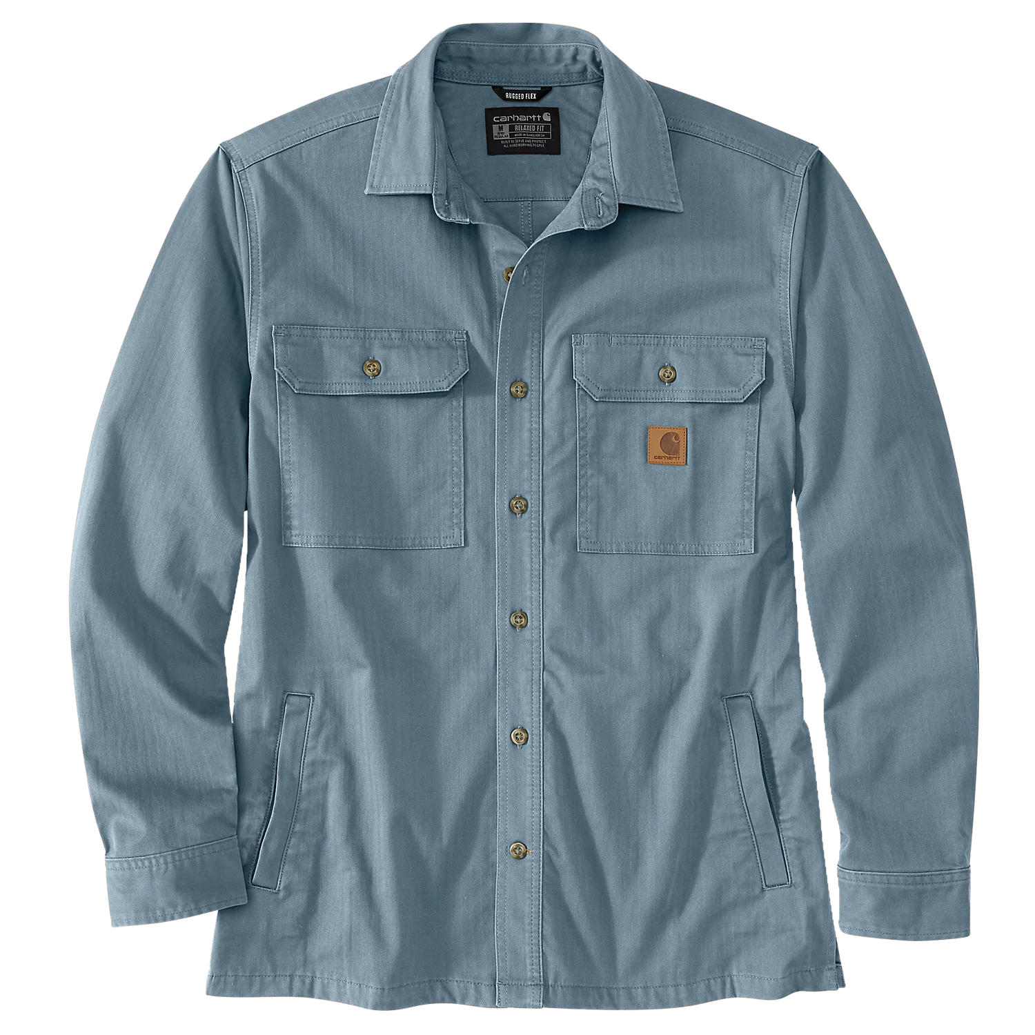 Carhartt Men's Newcastle Long Sleeve Shirt Jac Rolling Thunder 107307-EC3 - Image 6
