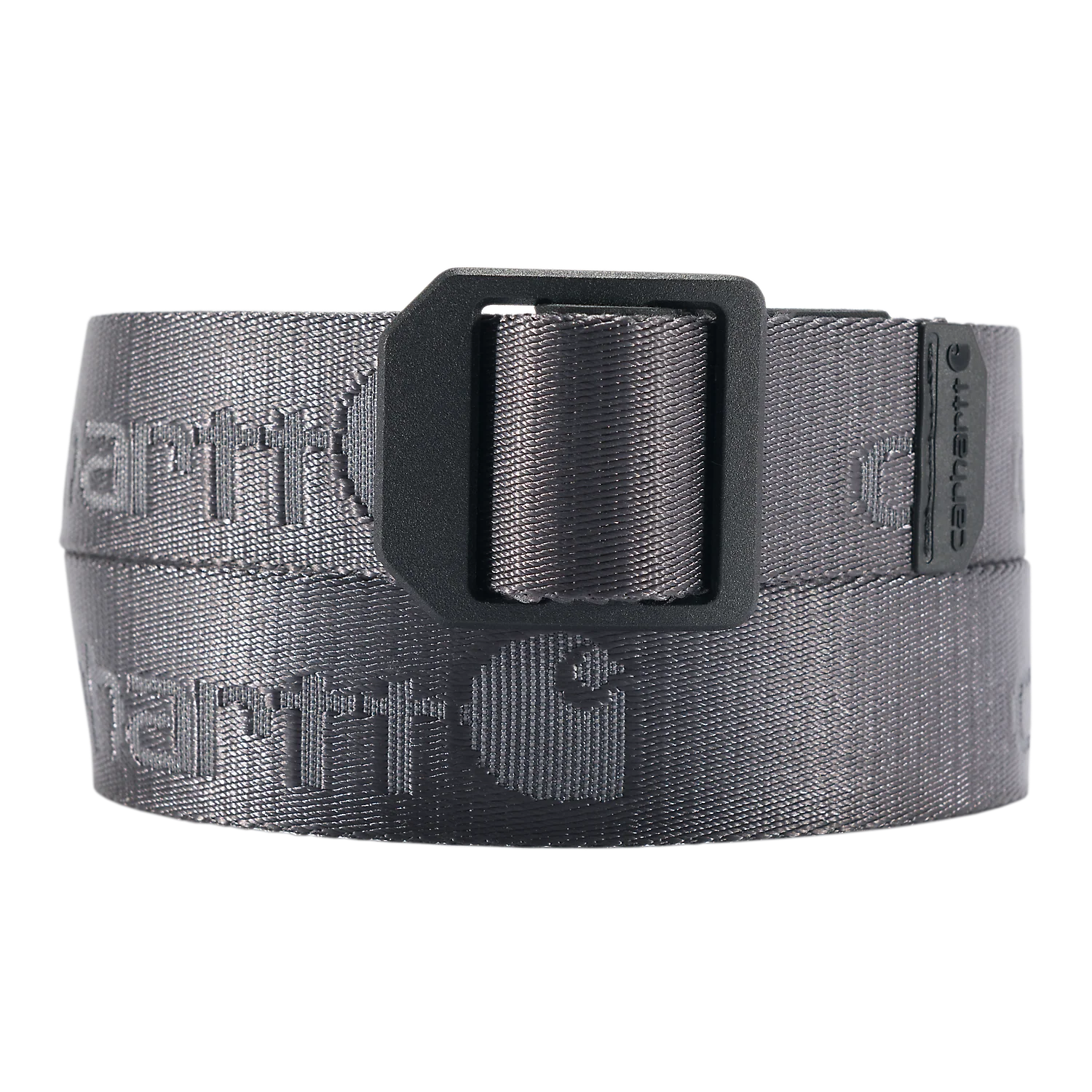 Carhartt Men's Nylon Webbing Ladder Lock Belt Gravel A0005768-039