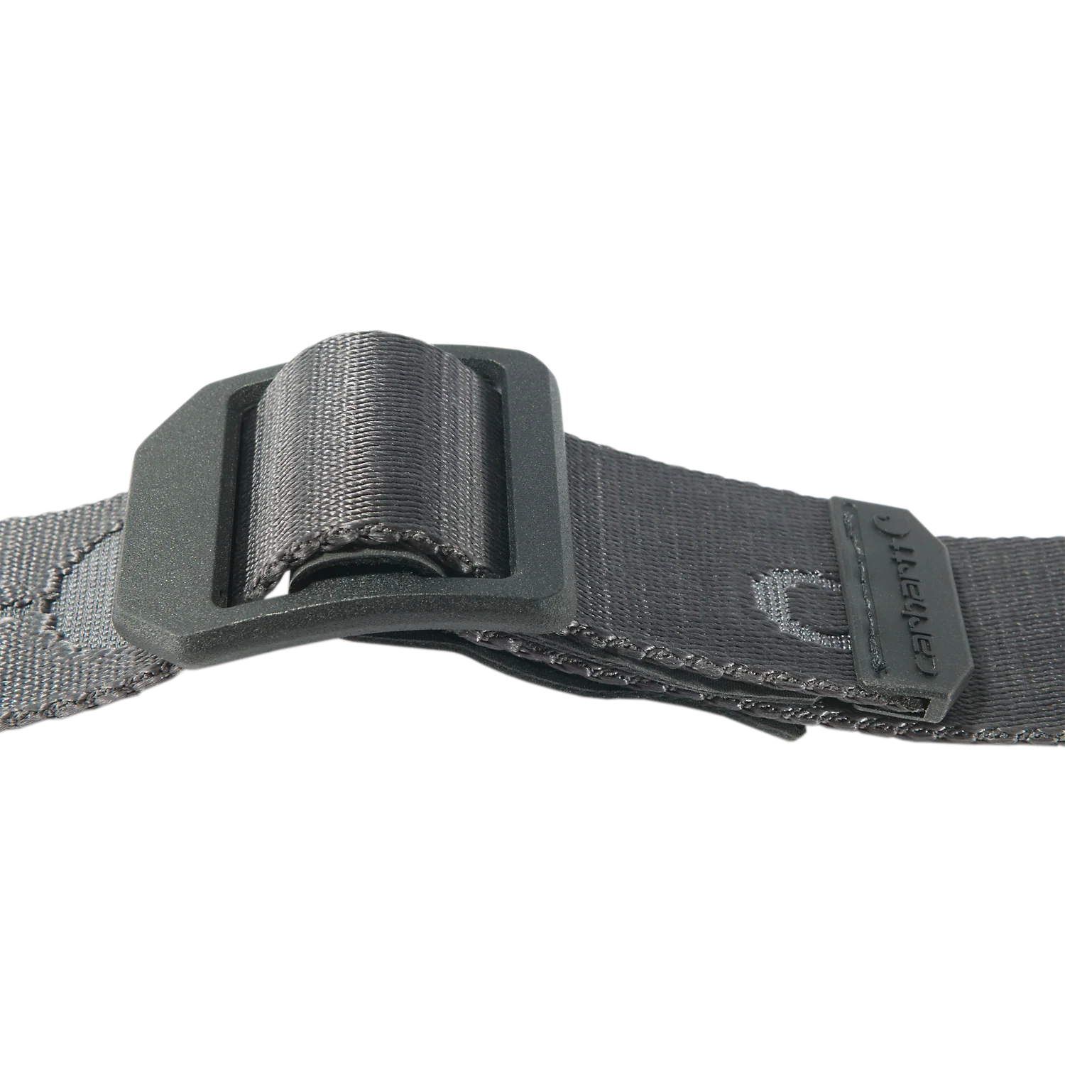 Carhartt Men's Nylon Webbing Ladder Lock Belt Gravel A0005768-039 - Image 2