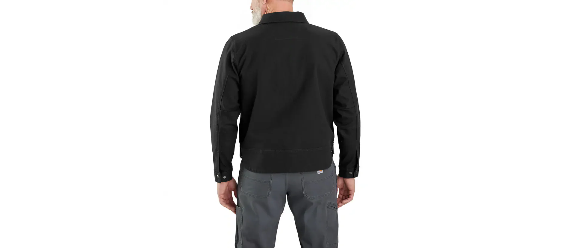 Carhartt Men's Rugged Flex™ Duck Berwick Jacket Black 105748-N04 - Image 2