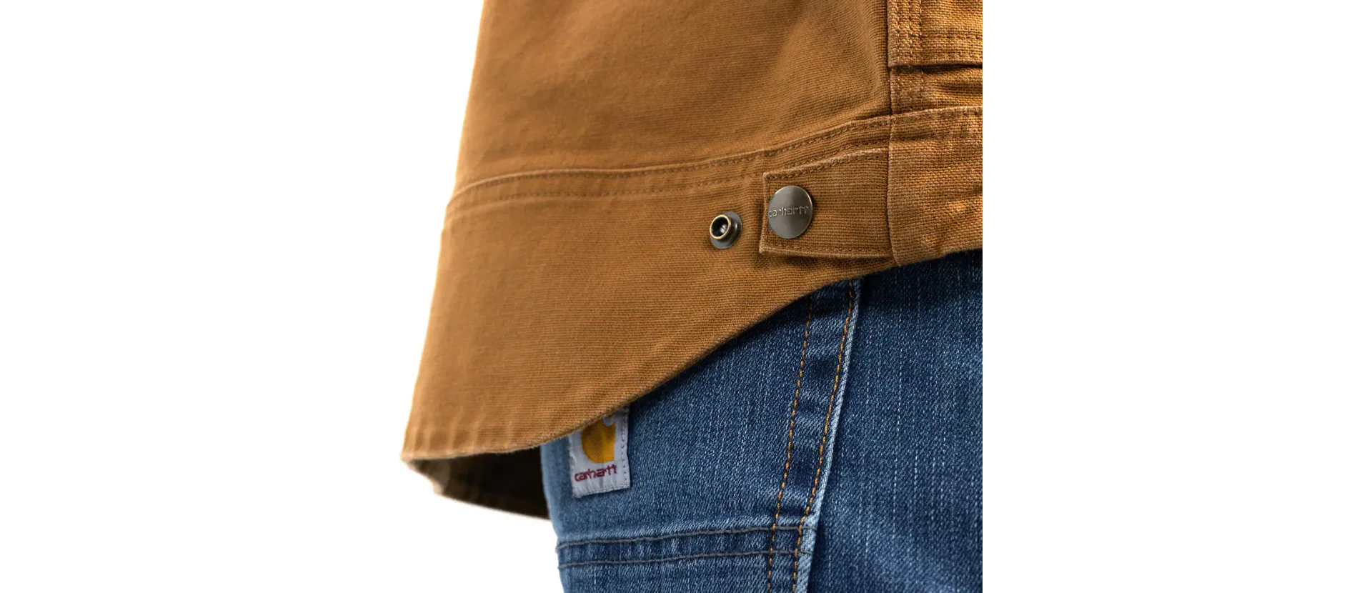 Carhartt Men's Rugged Flex™ Duck Berwick Jacket Brown 105748-BRN - Image 4