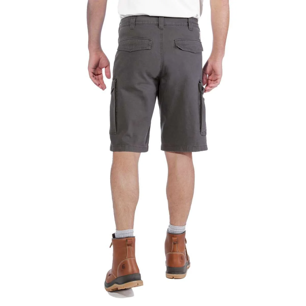 Carhartt Men's Rugged Flex Relaxed Fit Canvas Cargo Work Short Shadow 103542-029 - Image 2