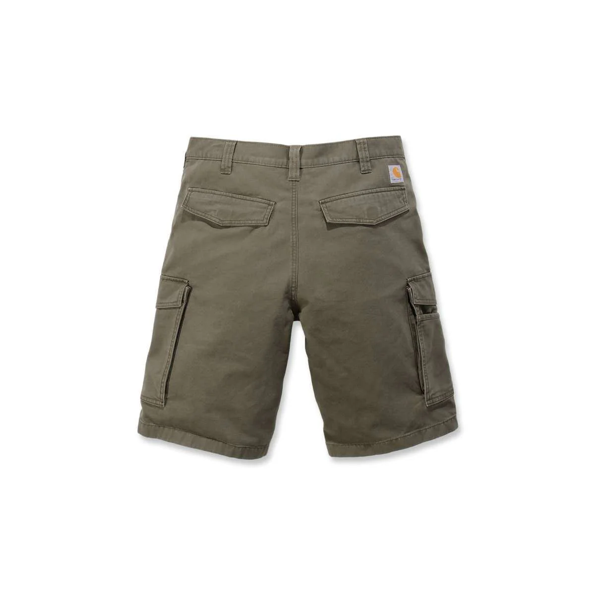Carhartt Men's Rugged Flex Relaxed Fit Canvas Cargo Work Short Tarmac 103542-217 - Image 3