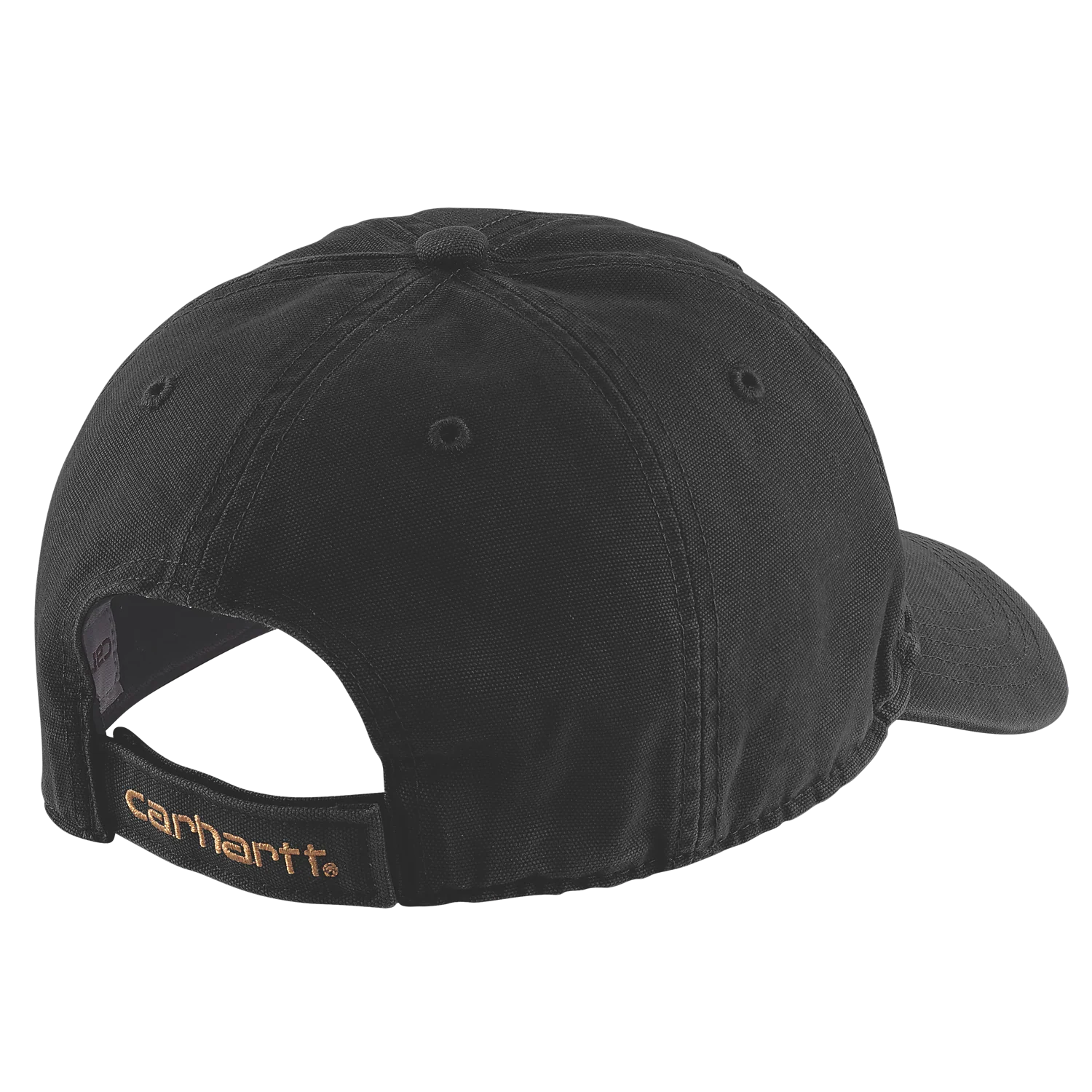 Carhartt Unisex Canvas Cap Black 100289-001 - Image 2