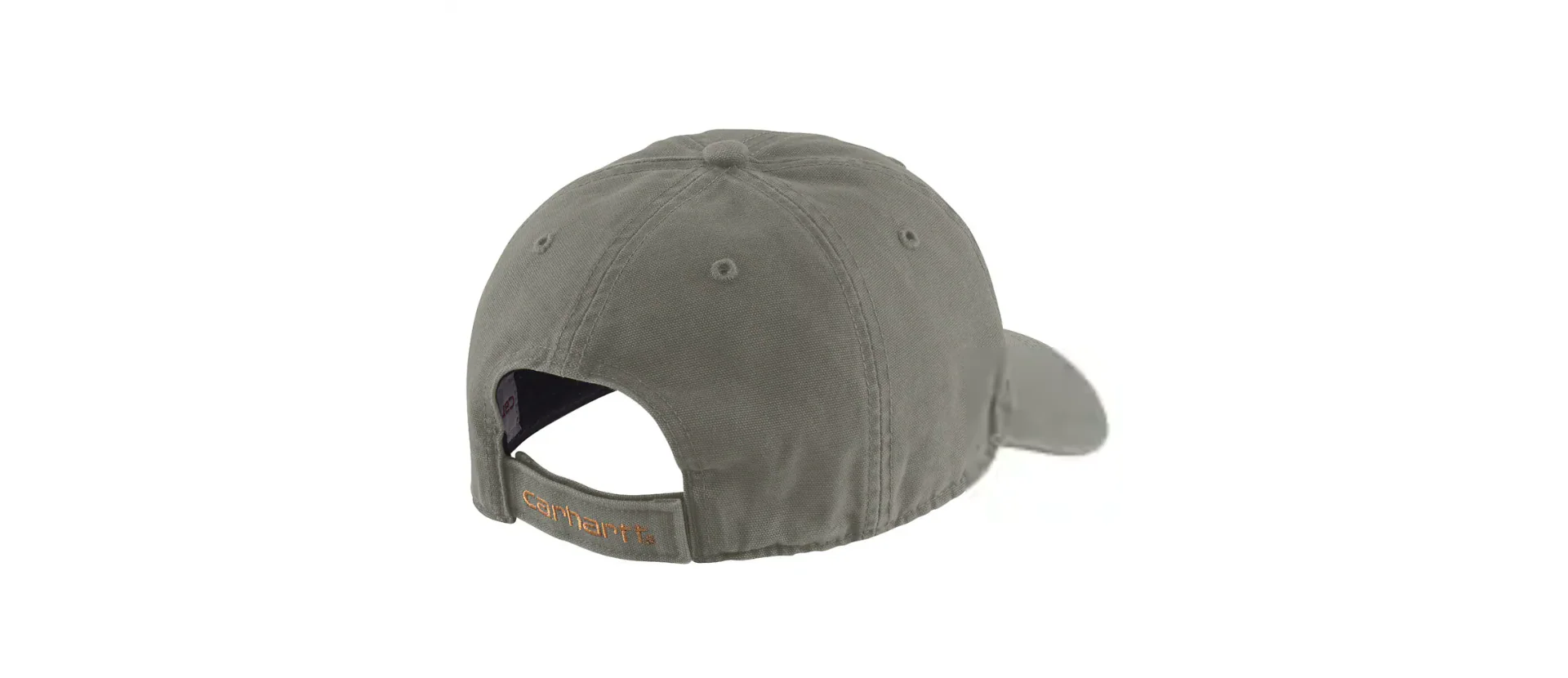 Carhartt Unisex Canvas Cap Dusty Olive 100289-DOV - Image 2