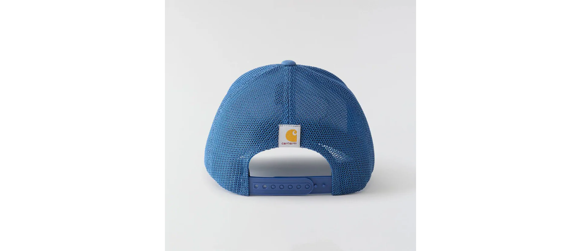 Carhartt Unisex Rugged Flex Twill Mesh Back Script Patch Cap Dark Tranquil Blue 106738-HS0 - Image 3
