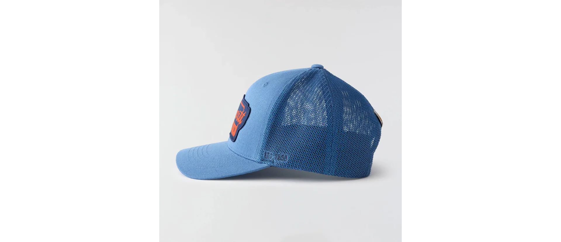 Carhartt Unisex Rugged Flex Twill Mesh Back Script Patch Cap Dark Tranquil Blue 106738-HS0 - Image 4