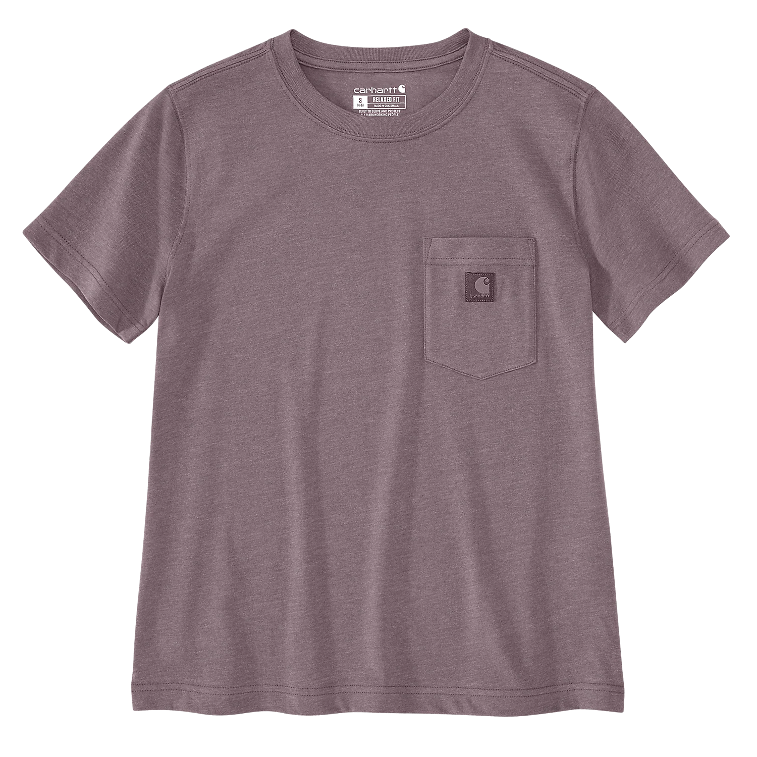 Carhartt Women's Irvine Relaxed T-Shirt Ash Berry Heather 107391-V96 - Image 5