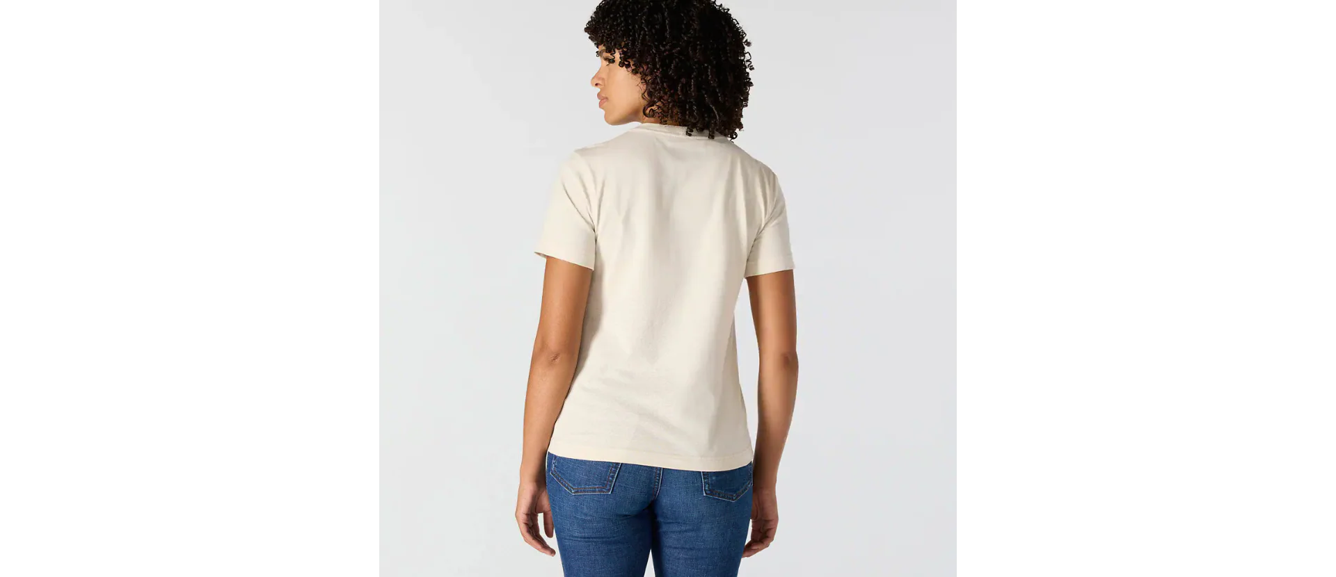 Carhartt Women's Irvine Relaxed T-Shirt Eggshell 107391-W39 - Image 3