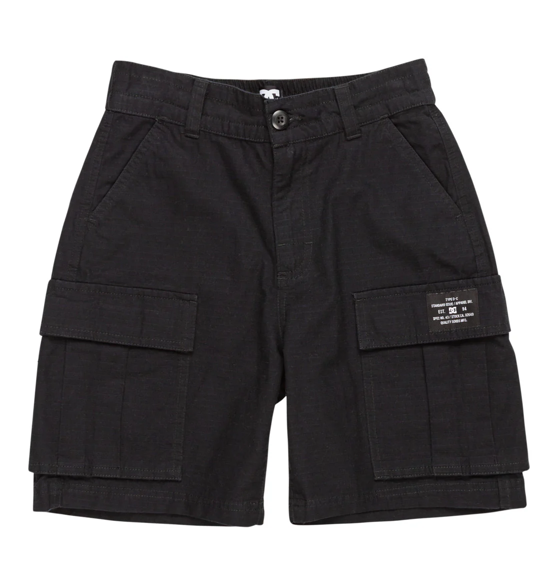DC Kid's Tundra Cargo 17" Cargo Walkshorts (8-16 Years) Black ADBWS03022-KVJ0