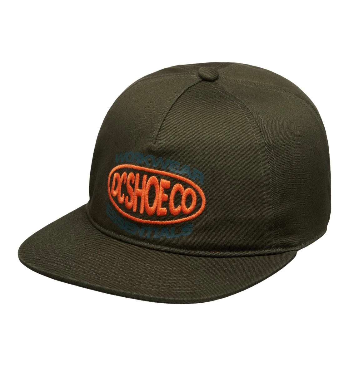 DC Men's Circle Bound Cap Bronze Green EDYHA03202-GQQ0