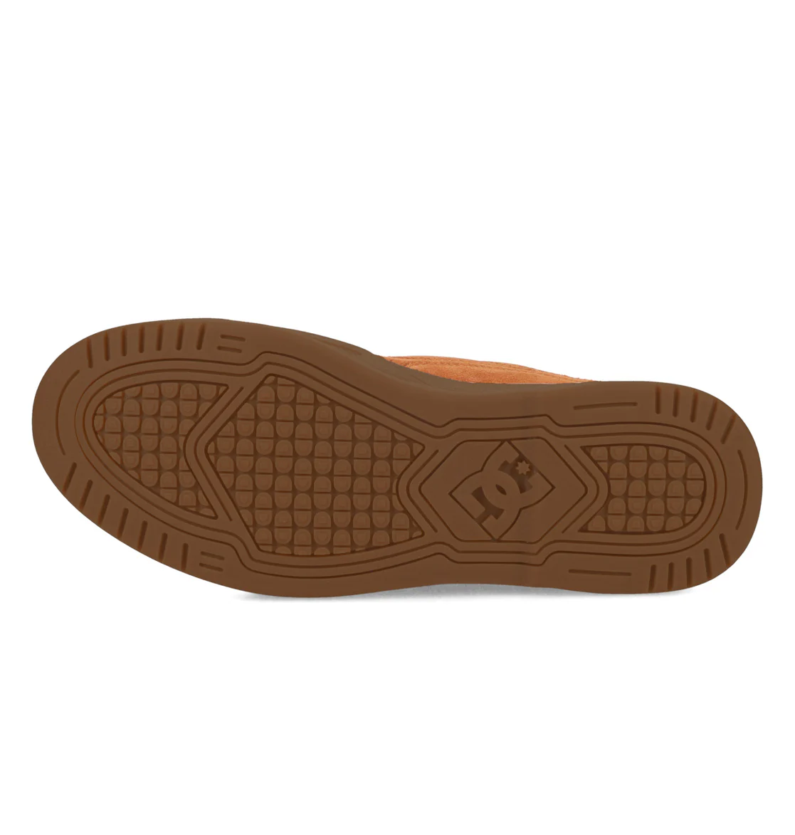 DC Mens' Construct Leather Shoes Wheat/Gum ADYS100822-211 - Image 6