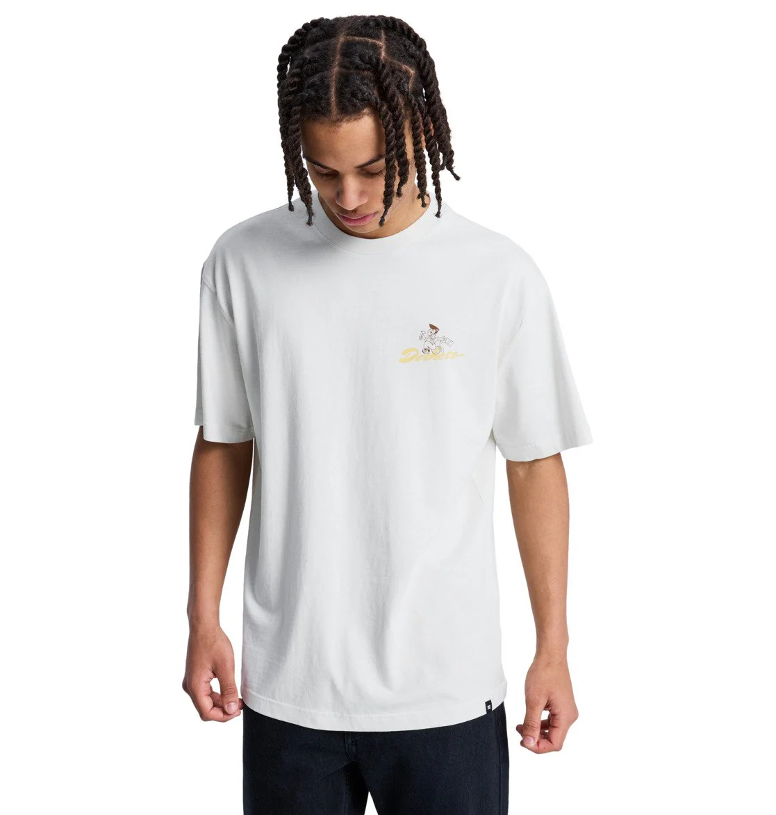 DC Men's Fixing Up Short-Sleeve T-Shirt White EDYZT04398-WCQ0 - Image 3