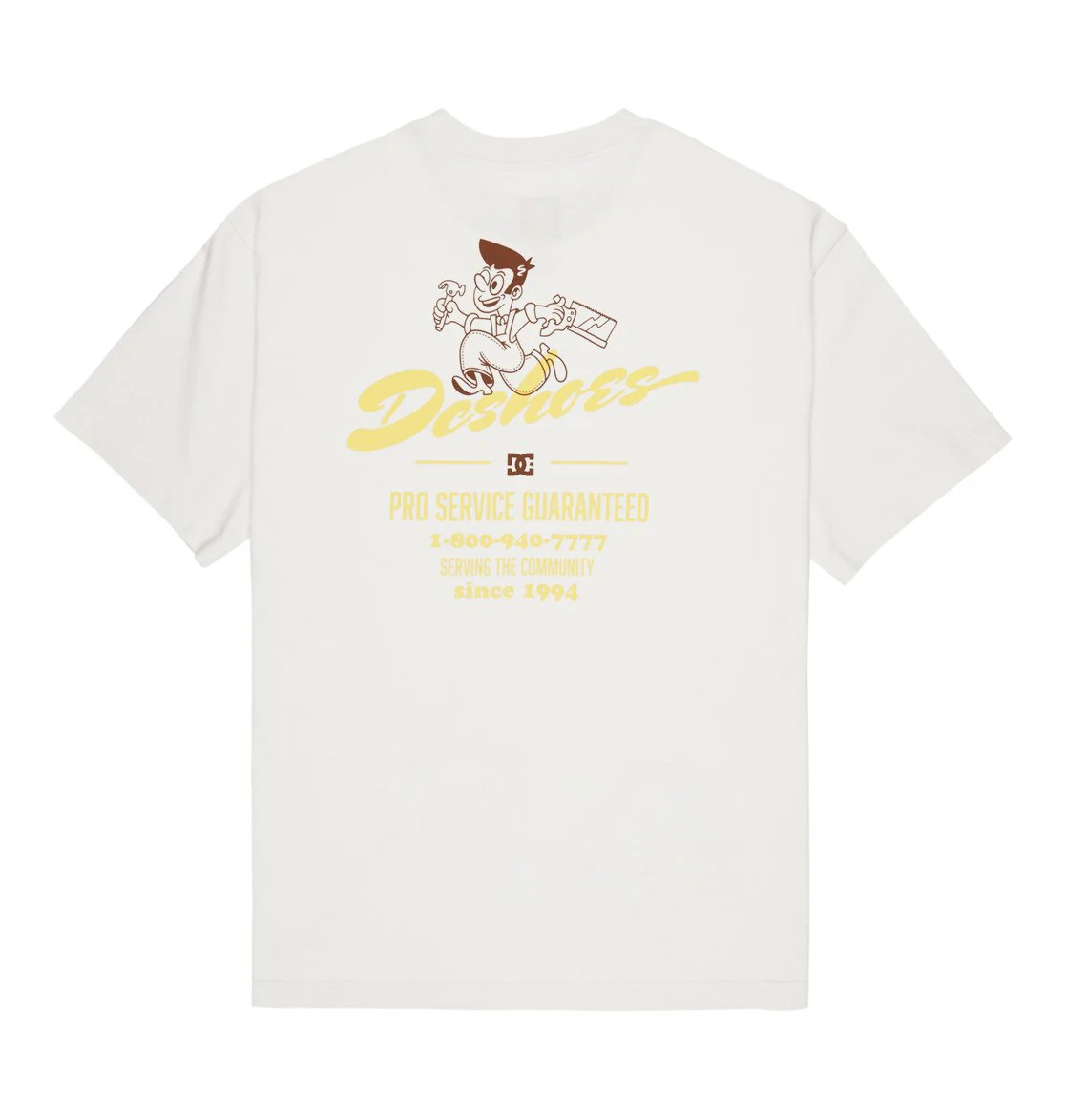 DC Men's Fixing Up Short-Sleeve T-Shirt White EDYZT04398-WCQ0 - Image 7