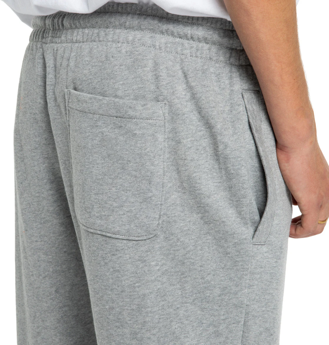 DC Men's Hampden Sweatpants Light Heather Grey ADYFB03072-SFRH - Image 5