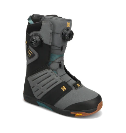 DC Men's Judge BOA® Snowboard Boots Grey ADYO100075-021 - Image 2