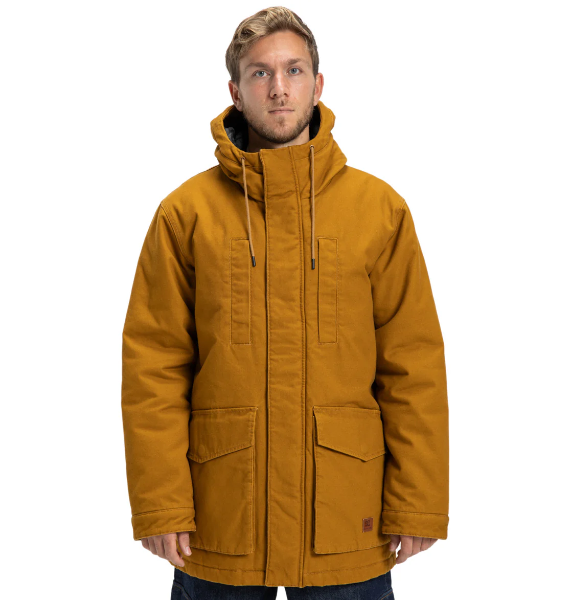 DC Men's Juryfield Padded Jacket Golden Brown EDYJK03262-CPD0
