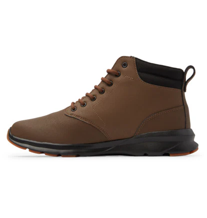 DC Men's Mason 2 Water Resistant Shoes Dark Brown ADYS700216-DBR - Image 3