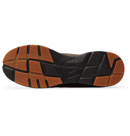 DC Men's Mason 2 Water Resistant Shoes Dark Brown ADYS700216-DBR - Image 4