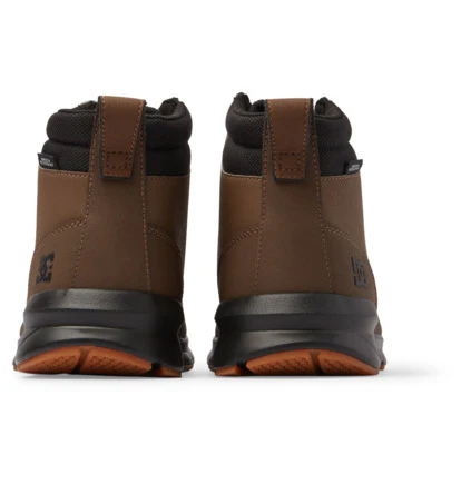 DC Men's Mason 2 Water Resistant Shoes Dark Brown ADYS700216-DBR - Image 5
